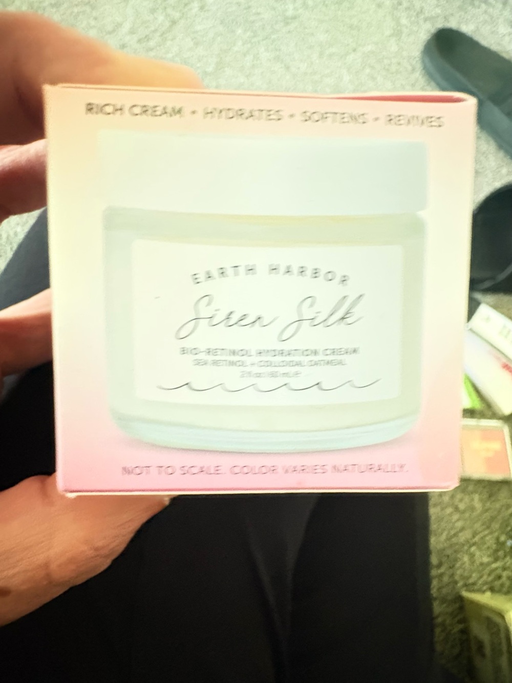 Earth Harbor Siren Silk Hydration Cream - Pink